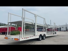 Semi-remolque de camión para vehículos de transporte