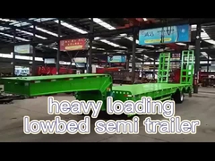 Semirremolque con lecho bajo