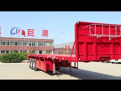 remolque de camión de cama plana